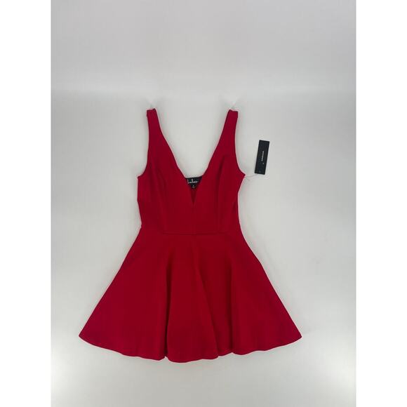 Lulus NWT Red Dress (B43#1) - Picture 5 of 11